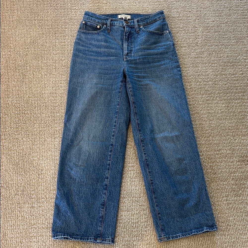 Madewell Perfect Vintage Wide Leg Crop Jean